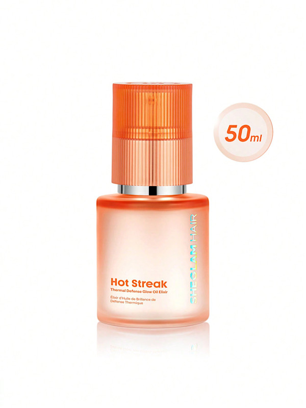 الکسیر روغنی درخشان با محافظ حرارتی Hot Streak - حجم 50ml شیگلم SHEGLAM