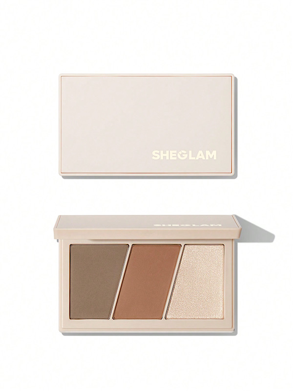 پالت سه‌گانه قهرمان برای صورت - رنگ sand شیگلم SHEGLAM