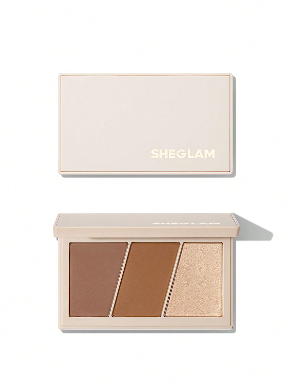 پالت سه‌گانه قهرمان برای صورت - رنگ Gingerbread شیگلم SHEGLAM