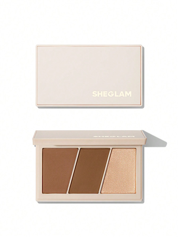 پالت سه‌گانه قهرمان برای صورت - رنگ Camel شیگلم SHEGLAM