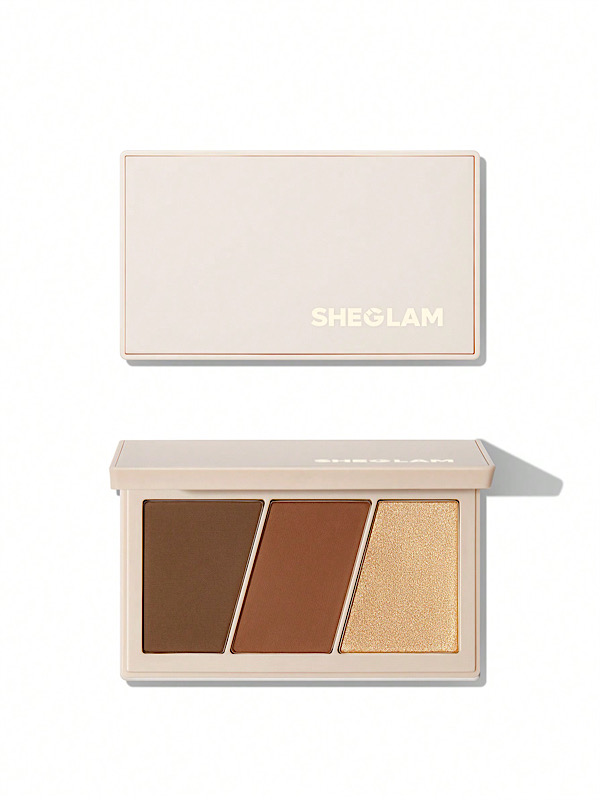 پالت سه‌گانه قهرمان برای صورت - رنگ Otter شیگلم SHEGLAM