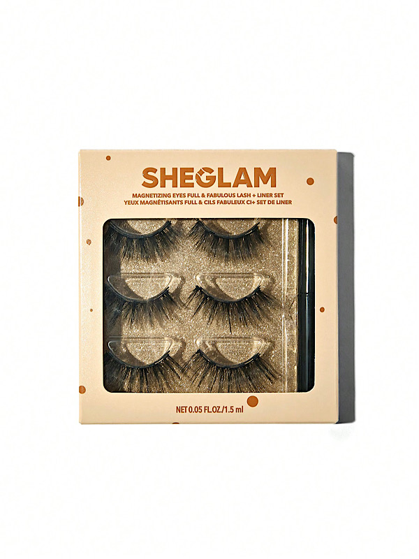 ست مژه و خط چشم Magnetizing Eyes Full & Fabulous  شیگلم SHEGLAM