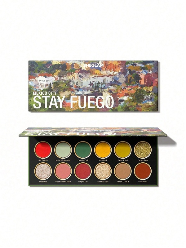 پالت سایه چشم Stay Fuego, Mexico شیگلم SHEGLAM