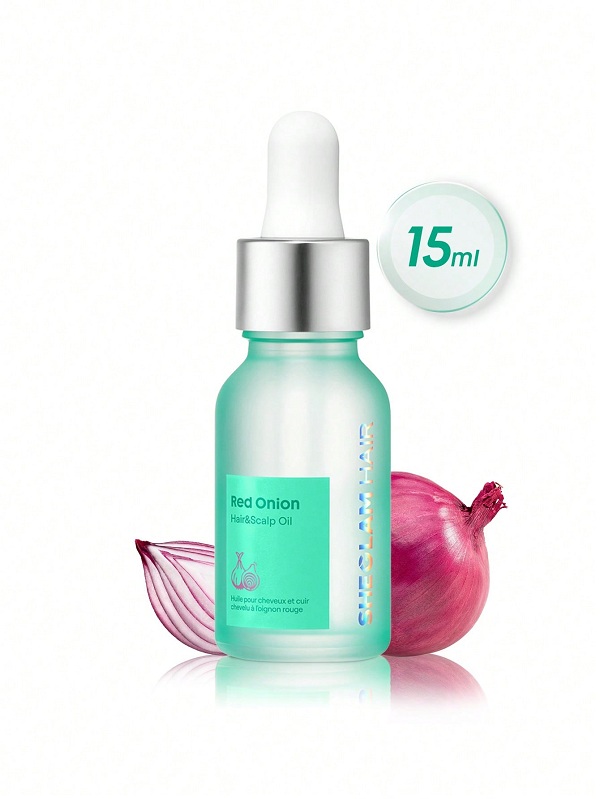 روغن پیاز قرمز مو و پوست سر 15 میلی لیتر  Red Onion Hair And Scalp Oil -15ml شیگلم SHEGLAM