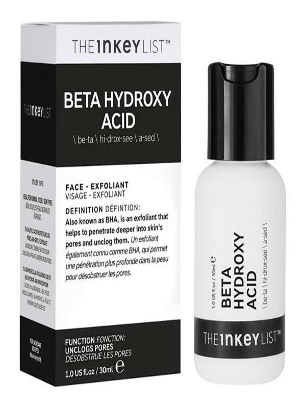 بتا هیدروکسی اسید اینکی لیست The inky list