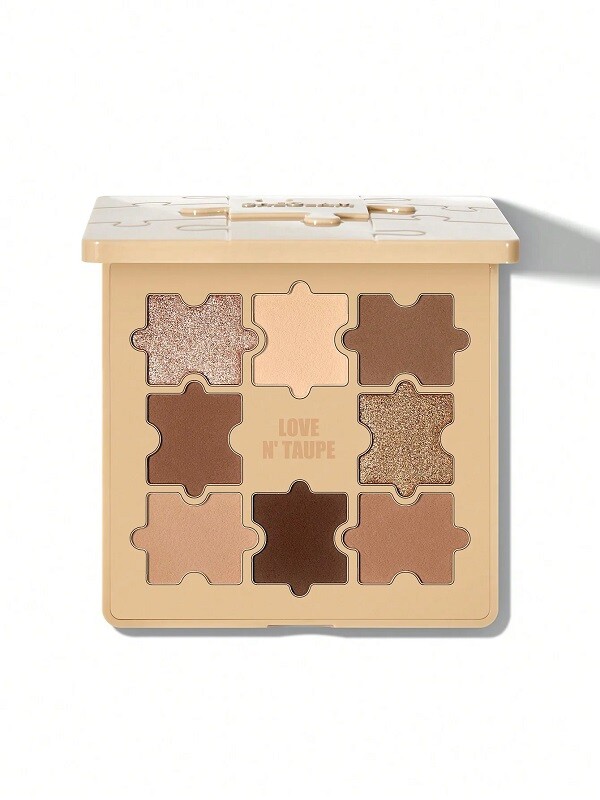 پالت سایه چشم JAZY JIGSAW رنگ LOVE N' TAUPE شیگلم SHEGLAM