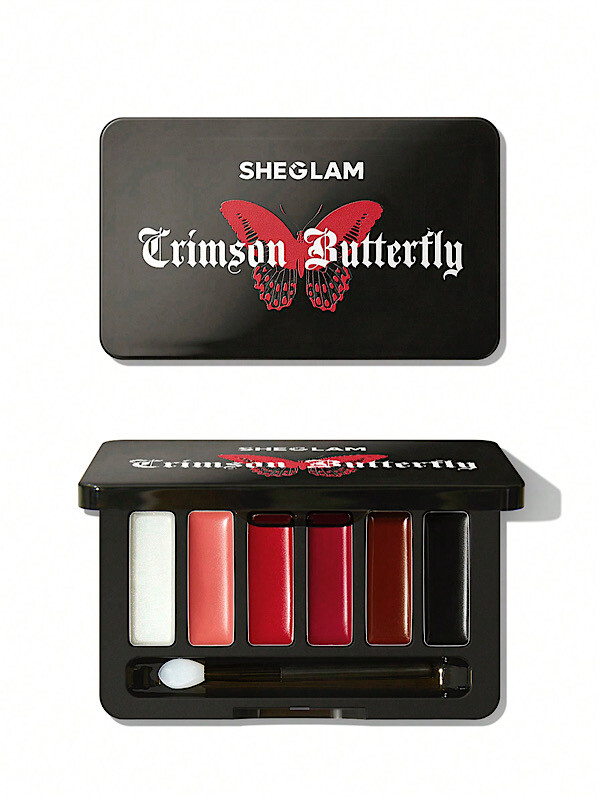 پالت برق لب Phantom's Kiss کالکشن Crimson Butterfly شیگلم SHEGLAM