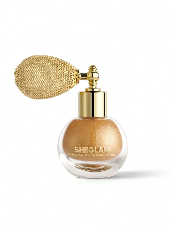 شیمر پمپی بدن GO GO GLOW رنگ GOLD شیگلم ‌SHEGLAM