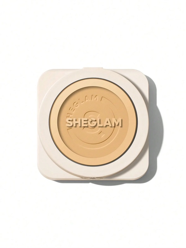 پنکک کرم پودری (پودر  پایه)  SKIN-FOCUS فول کاور - رنگ BAMBOO شیگلم SHEGLAM