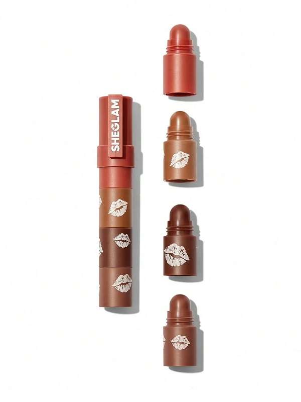 رژلب MEGA LIP STACKS-BROWN-BROWNIE STACK  شیگلم SHEGLAM
