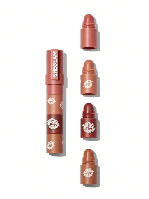 رژلب MEGA LIP STACKS-NUDE-BARE STACK  شیگلم SHEGLAM
