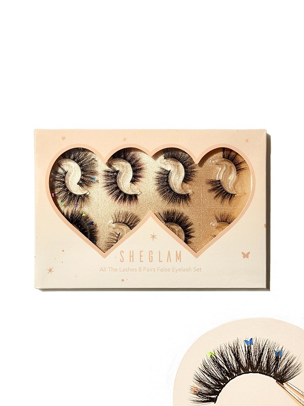 مجموعه ۸ جفت مژه مصنوعی ALL THE LASHES