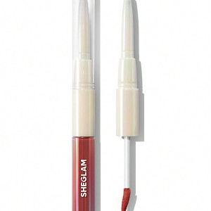 خط لب و برق لب Lip Rules رنگ  Judgey Much شیگلم SHEGLAM