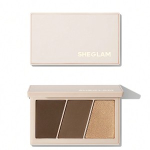 پالت سه‌گانه قهرمان برای صورت - رنگ Bark شیگلم SHEGLAM