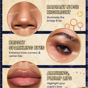 هایلایتر Harry Potter™ X SHEGLAM Golden Snitch Highlighter رنگ ‏‏‏Gold شیگلم SHEGLAM