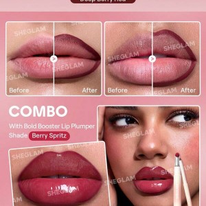 خط لب Bold Booster Plumping Lip Liner رنگ Berry Bold شیگلم SHEGLAM