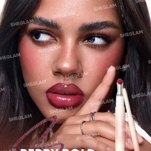 خط لب Bold Booster Plumping Lip Liner رنگ Berry Bold شیگلم SHEGLAM