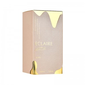 جعبه عطر Eclaire لطافه با طراحی مینیمال و طلایی