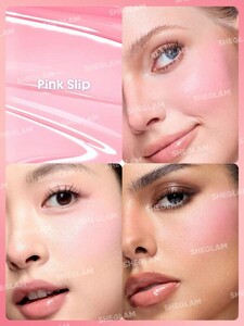 رژ گونه مایع مات  Color Bloom Liquid Blush-Pink Slip شیگلم SHEGLAM