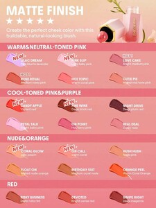 رژ گونه مایع مات  Color Bloom Liquid Blush-Pink Slip شیگلم SHEGLAM