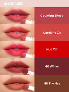 رژ لب مایع مات بالش‌دار Pout Cushion - رنگ Catching Z’s شیگلم SHEGLAM
