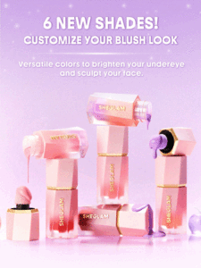 رژ گونه مایع مات  Color Bloom Liquid Blush-Coral Glow شیگلم SHEGLAM