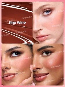 رژ گونه مایع مات  Color Bloom Liquid Blush-Coral Glow شیگلم SHEGLAM