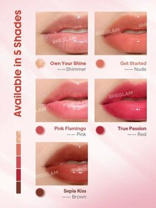 براق کننده لب تقویت کننده شاین  رنگ Own Your Shine شیگلم SHEGLAM