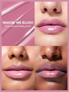 حجم دهنده لب  POUT-PERFECT SHINE LIP PLUMPER-MAKIN' ME BLUSH شیگلم SHEGLAM