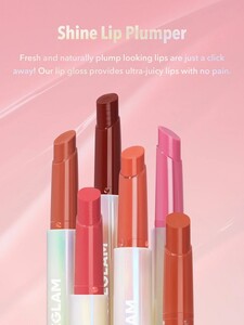 حجم دهنده لب  POUT-PERFECT SHINE LIP PLUMPER-MAKIN' ME BLUSH شیگلم SHEGLAM