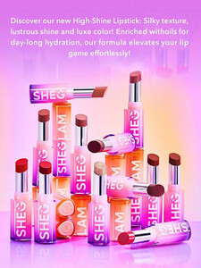رژ لب براق MIRROR KISS رنگ THAT'S FIERCE شیگلم SHEGLAM