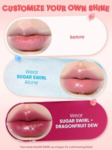 ژل لب آبرسان Hydra Jelly Pocket Lip Jam رنگ ‏Sugar Swirl شیگلم SHEGLAM
