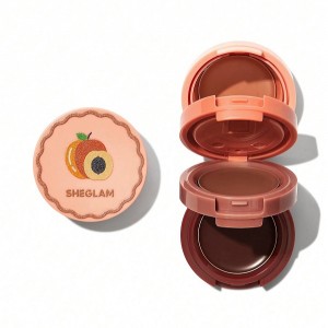 ست کرمی رژ گونه و لب Apricot Dream Cheek  رنگ  Apricot  شیگلم SHEGLAM