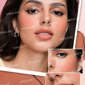 ست کرمی رژ گونه و لب Apricot Dream Cheek  رنگ  Apricot  شیگلم SHEGLAM