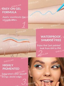 خط چشم ژلی COLOR CRUSH رنگ LET'S FLAMINGLE شیگلم SHEGLAM