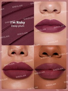 رژ لب مات با ماندگاری طولانی DYNAMATTE BOOM رنگ ‏‏ ‏I'M RISKY شیگلم SHEGLAM