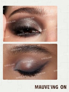 پالت سایه چشم JAZY JIGSAW رنگ MAUVE'ING ON شیگلم SHEGLAM
