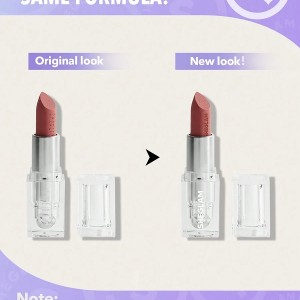 رژ لب مات COSMIC CRYSTAL MATTE LIPSTICK  - CLOUDS IN MY COFFEE شیگلم SHEGLAM
