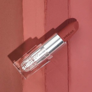رژ لب مات COSMIC CRYSTAL MATTE LIPSTICK  - CLOUDS IN MY COFFEE شیگلم SHEGLAM