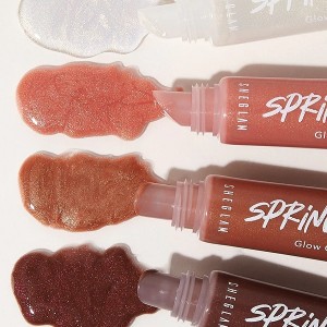 برق لب SPRING IT ON GLOW GLOSS-SEE IT THROUGH شیگلم SHEGLAM
