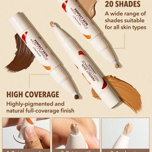 کانسیلر  PERFECT SKIN HIGH COVERAGE CONCEALER -CHANTILLY شیگلم SHEGLAM