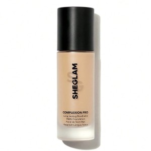 کرم پودر مخصوص پوست  رنگ  NUDE شیگلم SHEGLAM COMPLEXION PRO با پوشش مات و ماندگاری طولانی‌