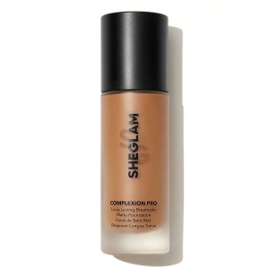 کرم پودر مخصوص پوست  رنگ MAHOGANY شیگلم SHEGLAM COMPLEXION PRO با پوشش مات و ماندگاری طولانی‌
