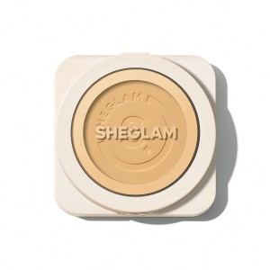 پنکک کرم پودری (پودر  پایه)  SKIN-FOCUS فول کاور - رنگ BAMBOO شیگلم SHEGLAM
