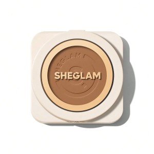 پنکک کرم پودری (پودر  پایه)  SKIN-FOCUS فول کاور - رنگ CHESTNUT شیگلم SHEGLAM