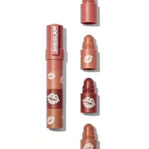رژلب MEGA LIP STACKS-NUDE-BARE STACK  شیگلم SHEGLAM