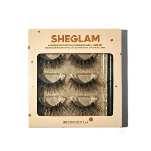 مجموعه MAGNETIZING EYES  با مژه‌های پر و دیدنی و مداد