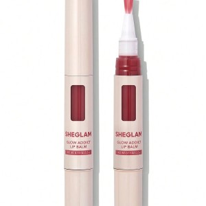 بالم لب GLOW ADDICT رنگ PEACH JUICE شیگلم SHEGLAM