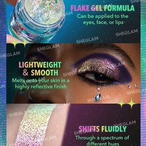 ژل چند رنگ CHROMA ZONE رنگ  COSMIC PEARL شیگلم SHEGLAM