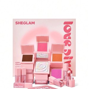 ست کلکسیون کامل آرایشی LOVE DIVE (با الگوی گل) شیگلم SHEGLAM